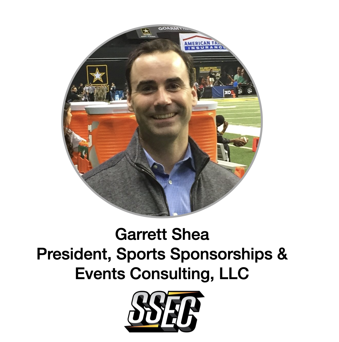 Garrett Shea President of Sports Sponsorships and Events Consulting, LLC