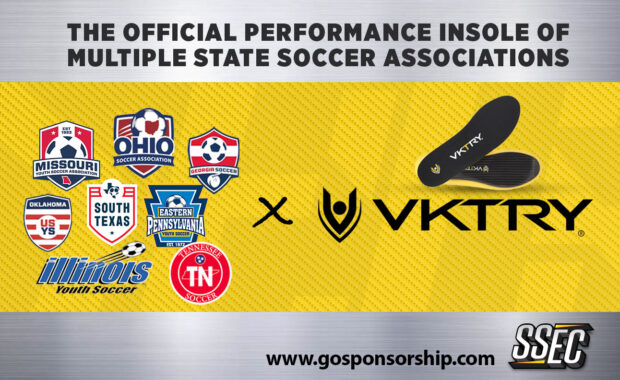 The Official Performance insole of multiple state soccer associations.