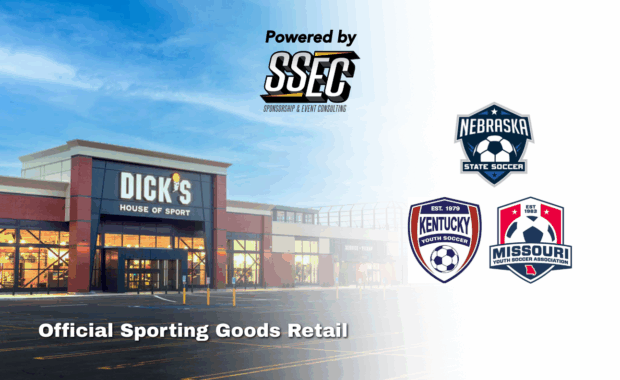Dick's Sporting Goods partners with 3 states to be named Official Sporting Goods Retail Partner.